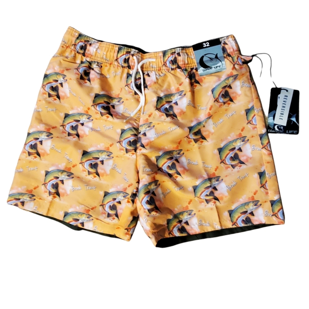 Wavelife Mens swim trunks, Size 32. NWT.